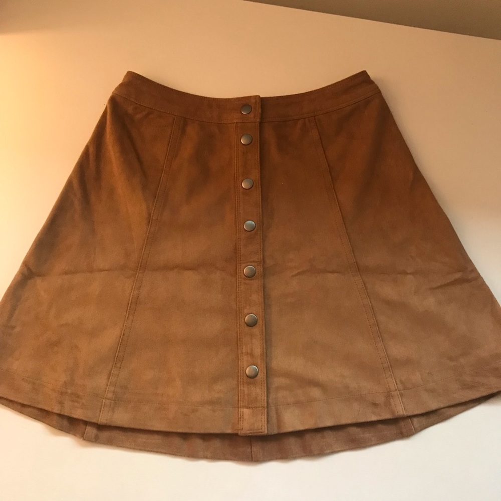 NWT Abercrombie&Fitch Suede Skirt